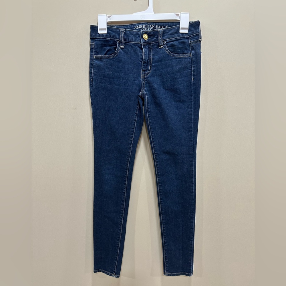 American Eagle Outfitters Women's Blue Jegging Size 2